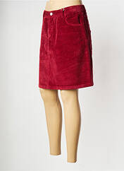 Mini-jupe rouge KNOWLEDGE COTTON APPAREL pour femme seconde vue
