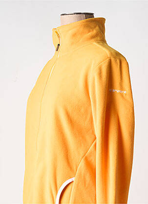 Polaire col col montant jaune ICEPEAK fille