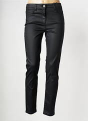 Pantalon slim noir CAROLL pour femme seconde vue