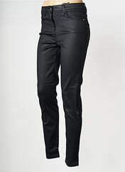 Pantalon slim noir CAROLL pour femme seconde vue