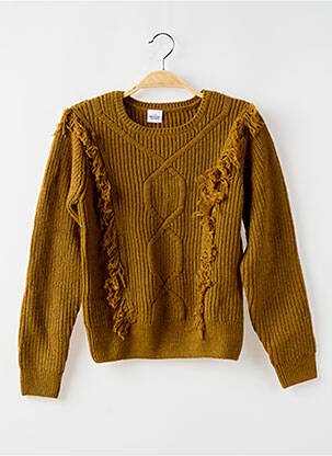 Pull marron TAPE À L'OEIL pour fille