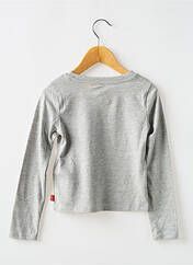 T-shirt gris LEVIS pour fille seconde vue