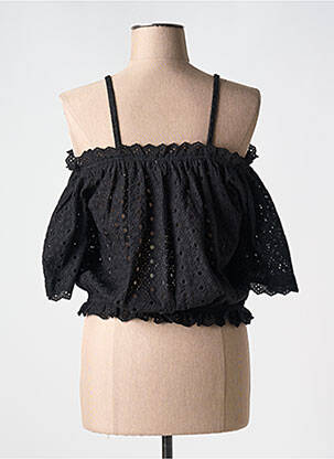 Top noir THE KORNER femme