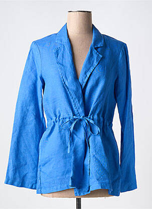 Blazer bleu LA FEE MARABOUTEE femme