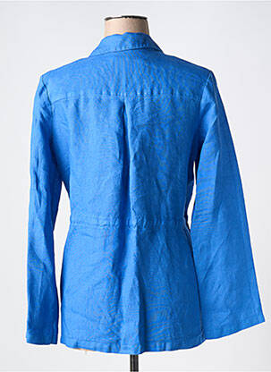 Blazer bleu LA FEE MARABOUTEE femme