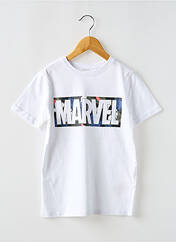 T-shirt blanc NAME IT pour garçon seconde vue