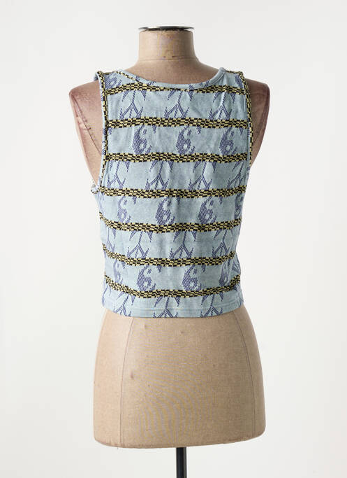 Débardeur bleu OBEY pour femme