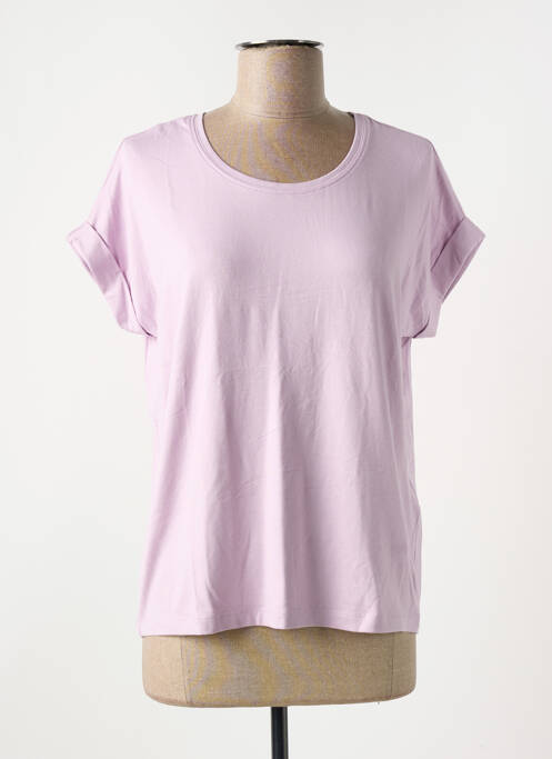 T-shirt violet ONLY pour femme