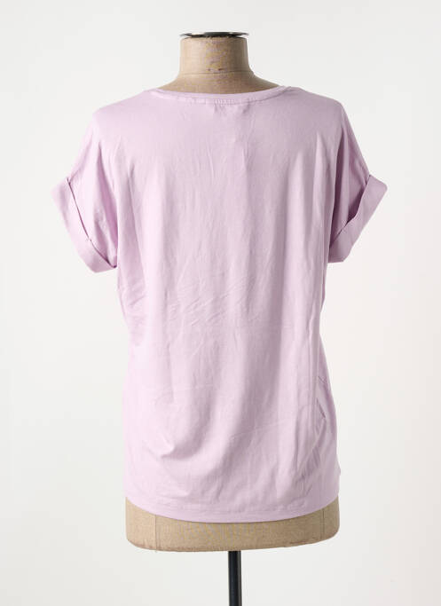 T-shirt violet ONLY pour femme