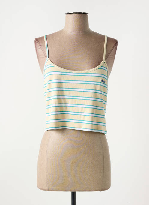 Débardeur beige OBEY pour femme