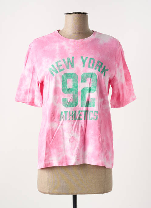 T-shirt rose ONLY pour femme