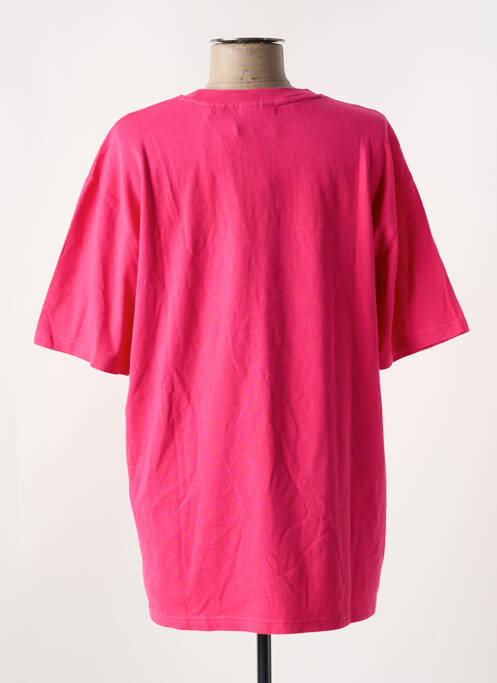 T-shirt rose SUPERDRY femme