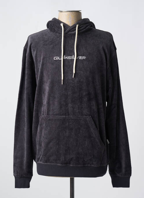 Sweat-shirt à capuche noir QUIKSILVER pour homme