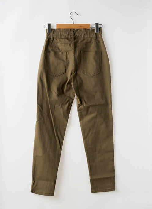 Jeans coupe slim vert B.YOUNG pour femme