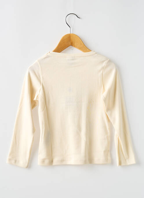 T-shirt blanc PETIT BATEAU pour fille