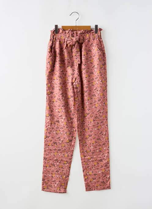 Pantalon droit rose TAPE À L'OEIL pour fille