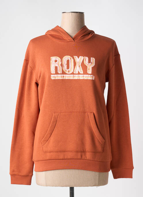 Sweat-shirt à capuche blanc ROXY pour fille