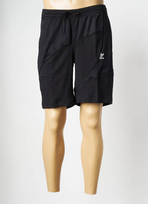 Short noir ADIDAS pour homme