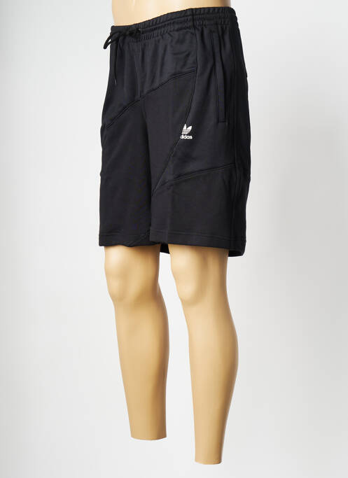 Short noir ADIDAS pour homme