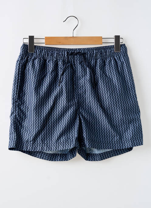 Short de bain bleu SELECTED pour homme