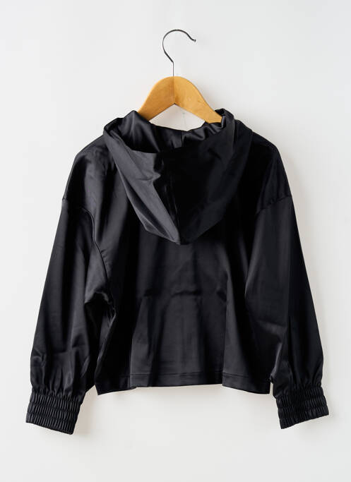 Sweat-shirt à capuche noir NIKE fille