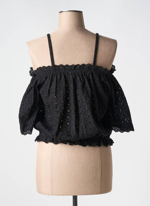 Top noir THE KORNER pour femme