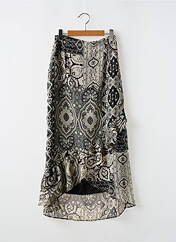 Jupe mi-longue noir IKKS pour femme seconde vue