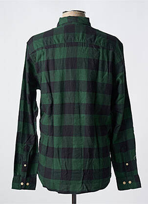 Chemise manches longues vert SELECTED homme