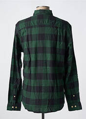 Chemise manches longues vert SELECTED pour homme seconde vue