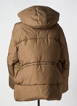 Doudoune col col montant marron NA-KD femme