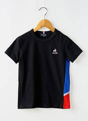 T-shirt noir LE COQ SPORTIF pour enfant seconde vue