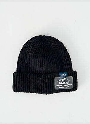 Bonnet noir TEALER homme