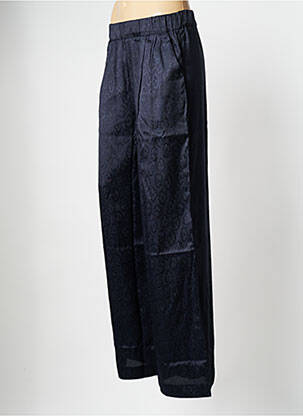 Pantalon large bleu BIZANCE femme