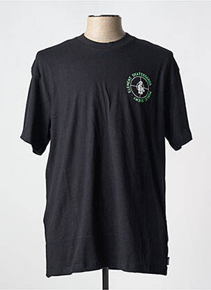 T-shirt col rond noir ELEMENT homme