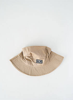 Chapeau beige OBEY homme