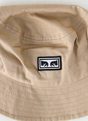 Chapeau beige OBEY pour homme seconde vue