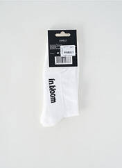 Chaussettes blanc WASTED PARIS pour homme seconde vue