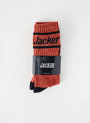 Chaussettes rose JACKER pour homme