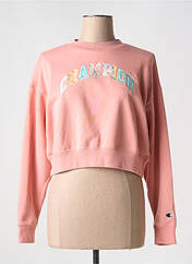 Sweat-shirt blanc CHAMPION pour femme seconde vue