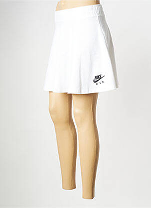 Mini-jupe blanc NIKE femme