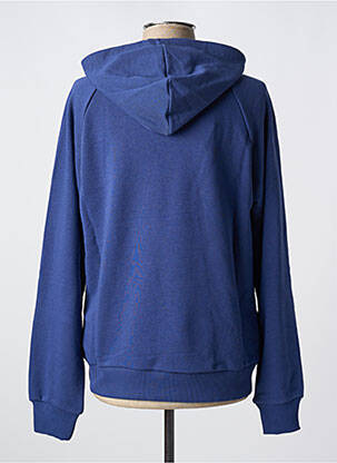 Sweat-shirt à capuche col rond bleu FILA homme