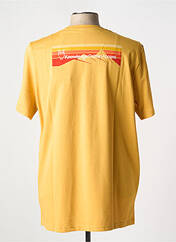 T-shirt marron KNOWLEDGE COTTON APPAREL pour homme seconde vue