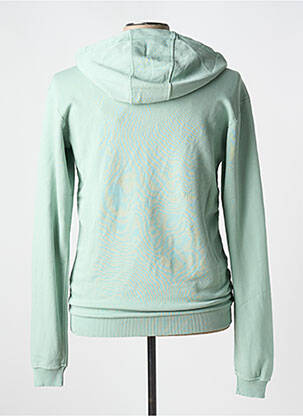 Sweat-shirt à capuche col rond vert FILA homme