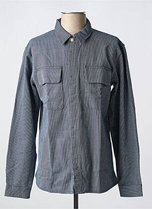Chemise manches longues bleu SELECTED homme