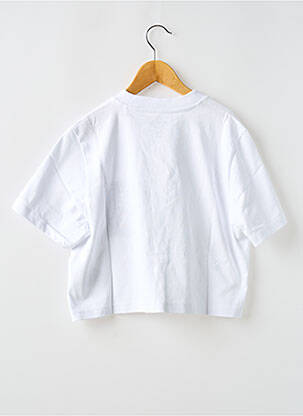 T-shirt col rond blanc DICKIES femme