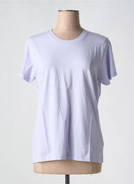 T-shirt col rond rose COLORFUL STANDARD femme