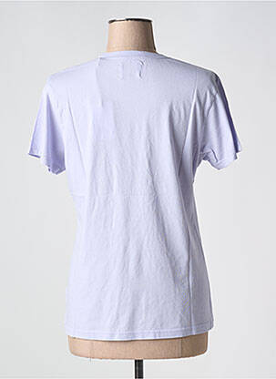 T-shirt col rond rose COLORFUL STANDARD femme