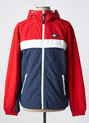 Coupe-vent col col montant bleu TOMMY HILFIGER homme
