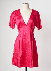 Robe courte rose BIZANCE pour femme seconde vue