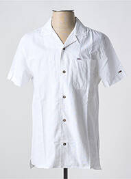Chemise manches courtes blanc TOMMY HILFIGER homme